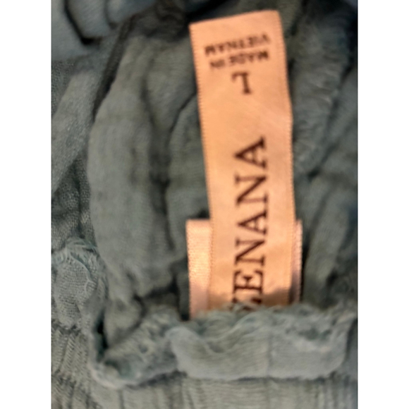 NWOT Zenana Teal Shorts Size Large - Picture 5 of 6